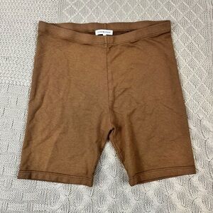 Cotton Citizen Women’s Siena Biker Athletic Shorts NWOT USA Made Medium